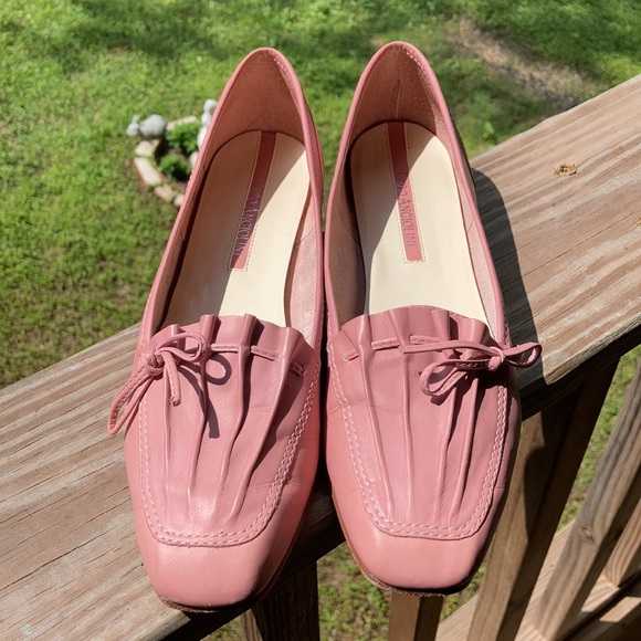 Vintage pink Enzo Angiolini loafer shoes - Picture 1 of 4